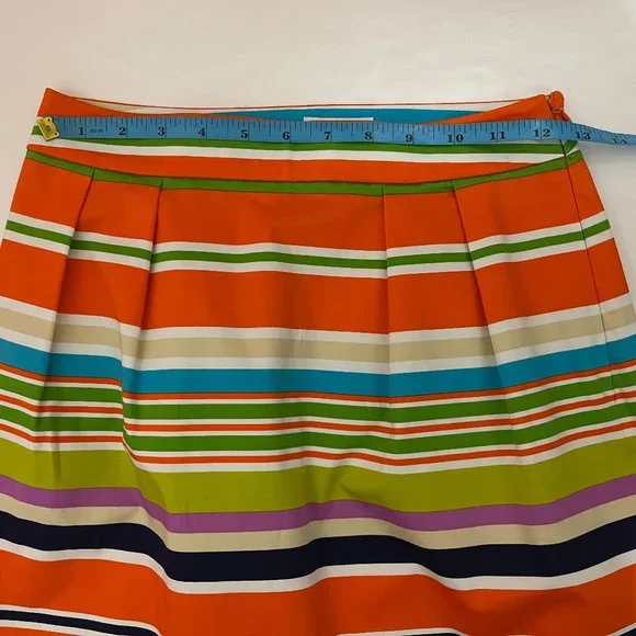 Kate Spade Size 0 Multi-Color Striped Pencil Skirt - Picture 7 of 7